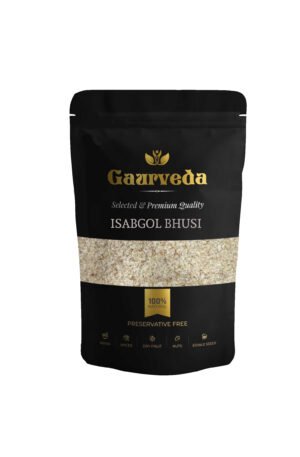 GAURVEDA Isabgol Bhusi - Psyllium Husk - Selected - A+ Quality